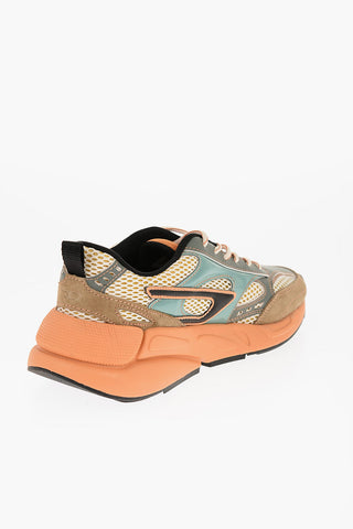 Low Sneakers S-SERENDIPITY SPORT Two-Tone Mesh and Eco-Leather with Contrasting Sole