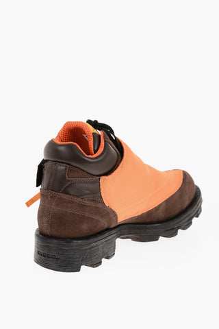 Suede D-HAMMER Mock Strap Boots