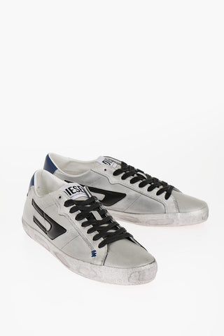 Metallic Leather S-LEROJI Low Top Sneakers