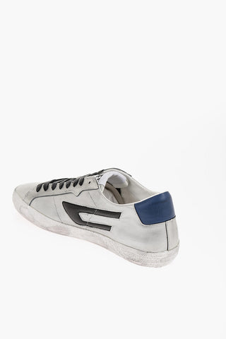 Metallic Leather S-LEROJI Low Top Sneakers