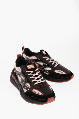 Fabric S-SERENDIPITY SPORT Low Top Sneakers with Perforated Details