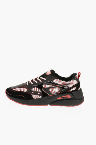 Fabric S-SERENDIPITY SPORT Low Top Sneakers with Perforated Details