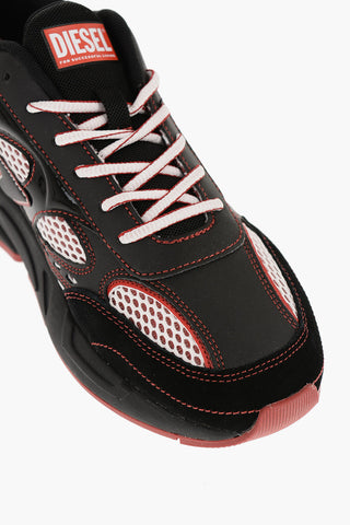 Fabric S-SERENDIPITY SPORT Low Top Sneakers with Perforated Details