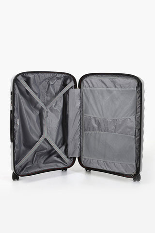 ZETA Medium Trolley 4W Silver