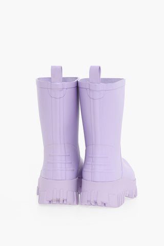 VIKING Solid Color Rubber SOGNSVANN Rain Boots with Chunky Sole