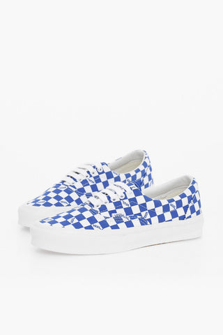 VAULT Checkered Motif Canvas OG ERA LX Low Top Sneakers