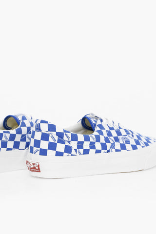 VAULT Checkered Motif Canvas OG ERA LX Low Top Sneakers