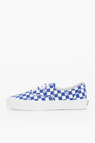 VAULT Checkered Motif Canvas OG ERA LX Low Top Sneakers
