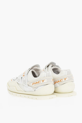 Low Top S-PENDHIO LC Sneakers with Perforated Details and Velcro Closure
