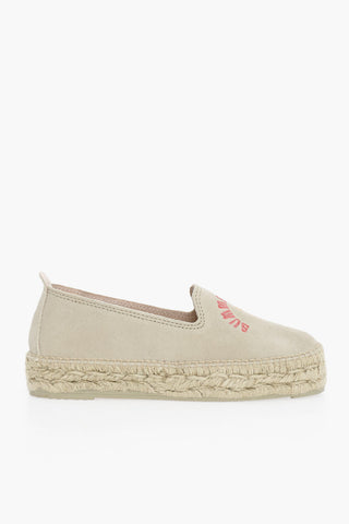 Suede PALM SPRINGS Espadrilles with Summerland Embroidery