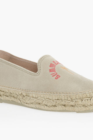 Suede PALM SPRINGS Espadrilles with Summerland Embroidery