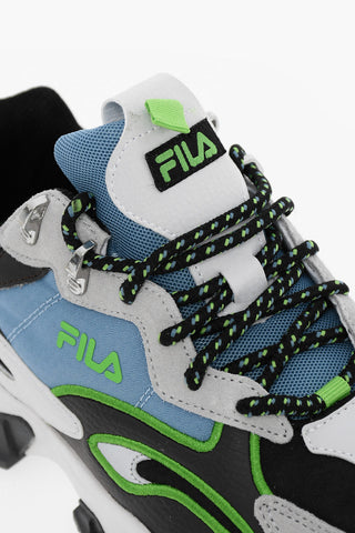 Leather and Fabric RAY TRACER TR2 Hiking Sneakers with Contrasting Details