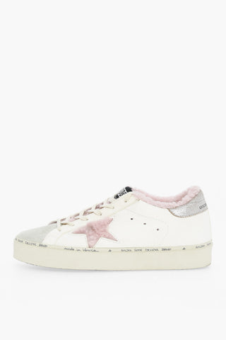 Leather HI STAR Low Top Sneakers with Wool Inner
