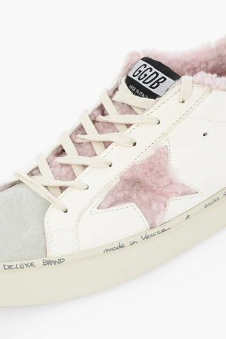 Leather HI STAR Low Top Sneakers with Wool Inner