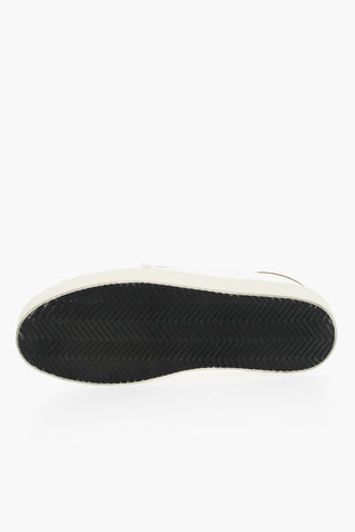 Leather HI STAR Low Top Sneakers with Wool Inner
