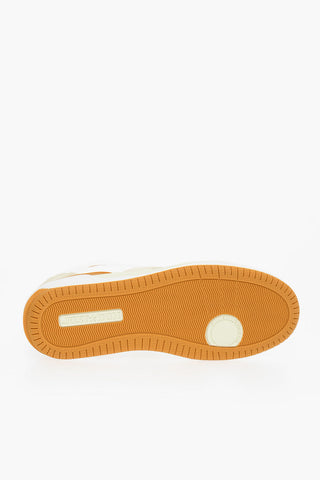 Leather LUXURY JD3 Low Top Sneakers with Suede Trims