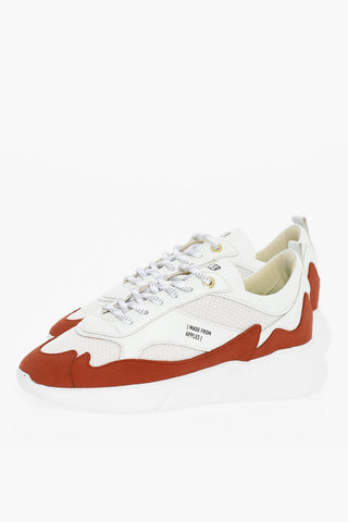 Sneakers Basse THE W3RD APPLE in Ecopelle e Tessuto