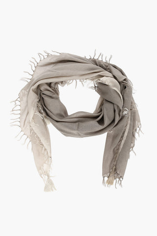 Foulard in Cashmere e Seta con Frange