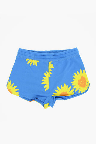 Shorts in Cotone Garzato Stampati