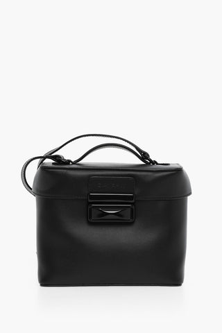 Borsa a Tracolla in Pelle a Tinta Unita