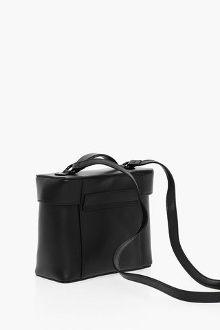 Borsa a Tracolla in Pelle a Tinta Unita