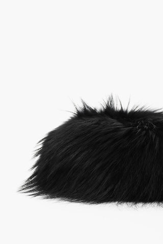 Solid Color Real Fur Colbacco Hat