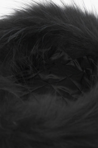 Solid Color Real Fur Colbacco Hat