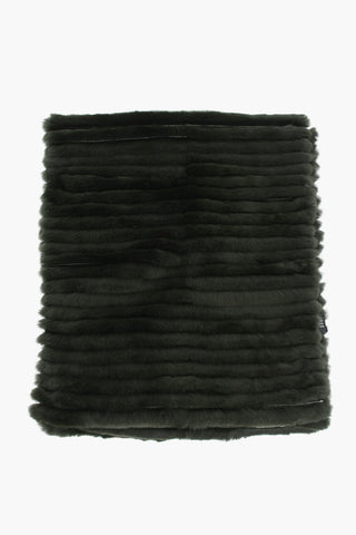 Solid Color Real Rabbit Fur Scarf