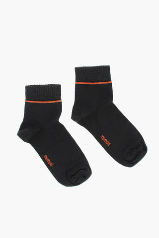 Cotton Blend TARTAS Socks with Lurex Details
