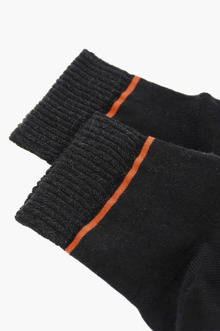 Cotton Blend TARTAS Socks with Lurex Details