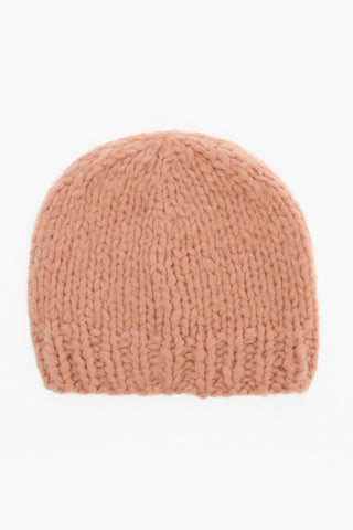 Beanie in Cashmere a Tinta Unita