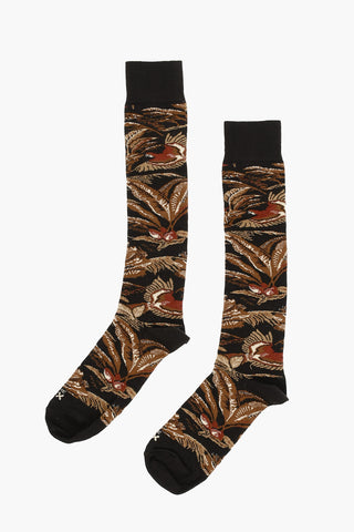 Cotton Blend TROPICAL FOREST Socks