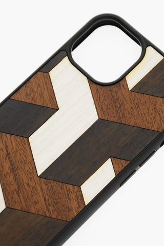 Wooden TUMBLE Iphone 13 Hard Case