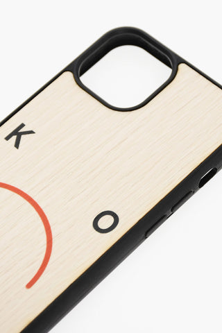 Wooden KO Iphone 13 Hard Case