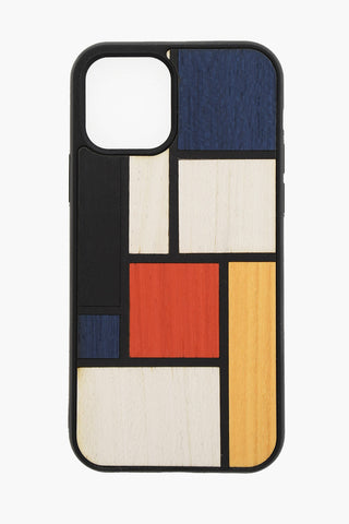 Wooden TABLEAU Iphone 12/12 PRO Hard Case