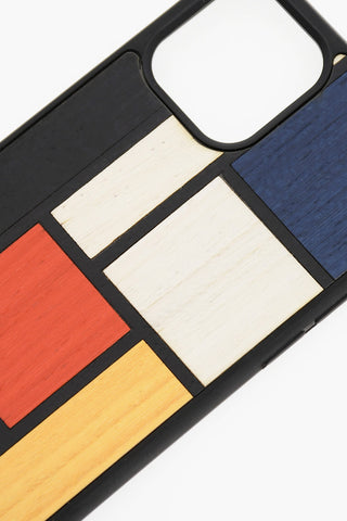 Wooden TABLEAU Iphone 12/12 PRO Hard Case