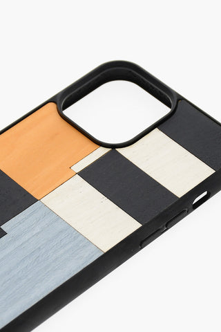 Wooden BROKEN SIGNAL Iphone 13 PRO MAX Hard Case