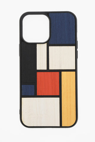 Wooden TABLEAU Iphone 13 PRO MAX Hard Case