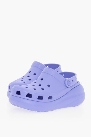 Solid Color CLASSIC CRUSH Clogs with Platform 5cm