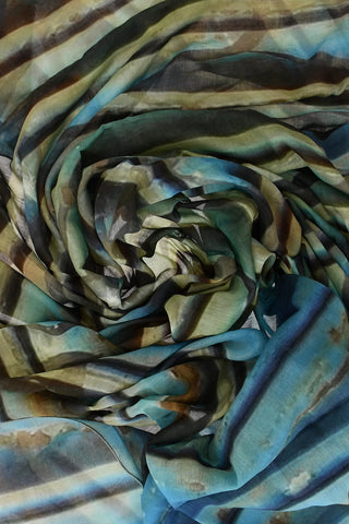 Printed JOY BUTTERFLY Foulard