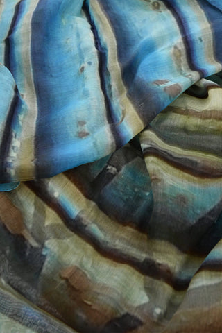 Printed JOY BUTTERFLY Foulard
