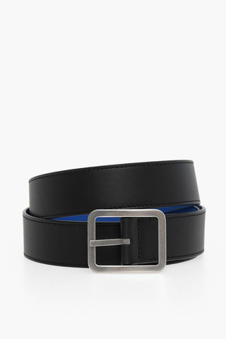 Cintura in Pelle Bicolore