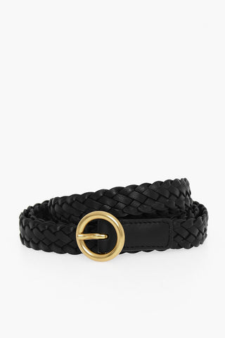 Woven Leather Belt