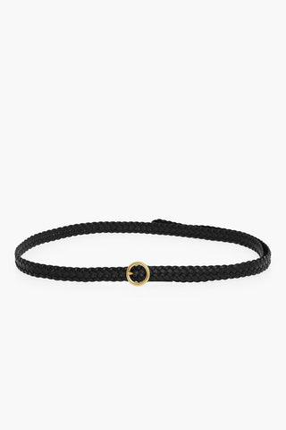 Woven Leather Belt