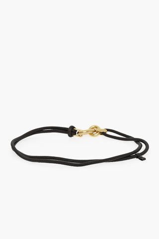 Fabric Double Belt with Metal Closure