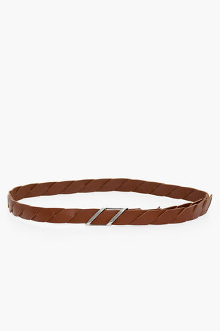Calfskin FRENCH Belt with Decorative Buckle