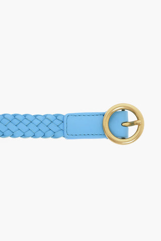 Cintura in Pelle Intrecciata
