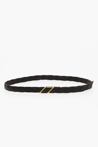 Calfskin FRENCH Belt with Decorative Buckle