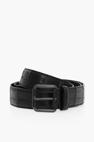 Cintura SOFT in Pelle di Coccodrillo