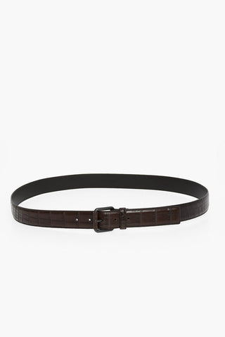 Crocodile Leather SOFT Belt